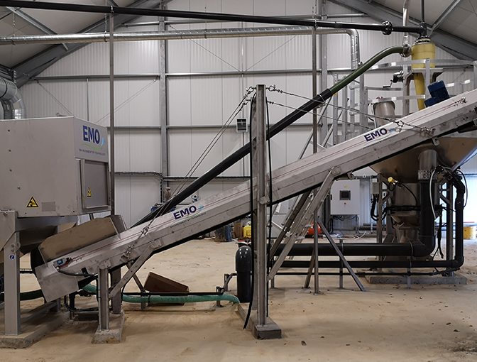 BCV Tapis Convoyeur Curage