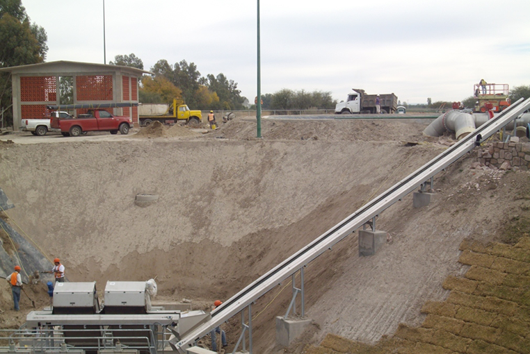BCV Tapis Convoyeur évacuation Déchets