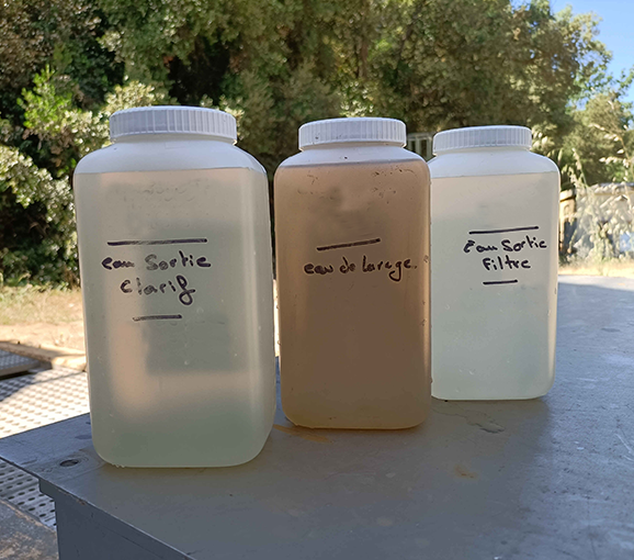 DYNASAND DYNACARBONE Filtre Continu Eau Filtrée