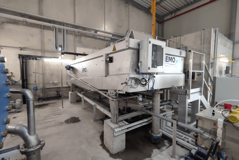 Etapes Traitement Deshydratation Boues