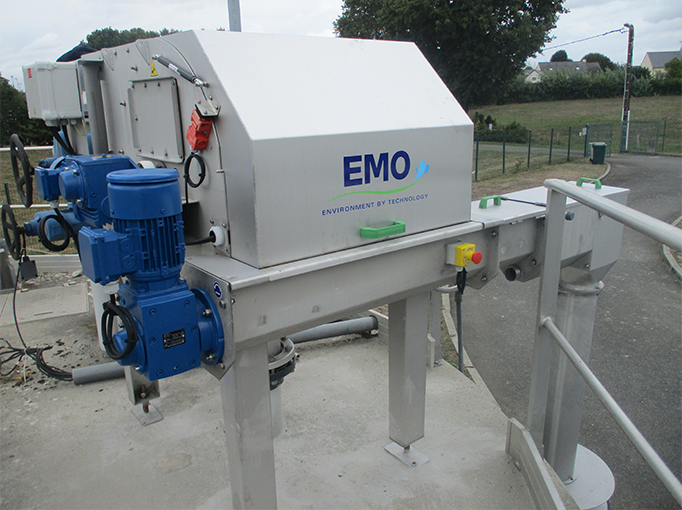 R RC Tamis Rotatif Décharge