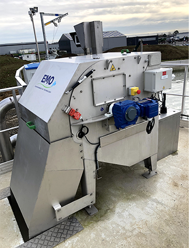 R RC Tamis Rotatif Effluents Prédégrillés