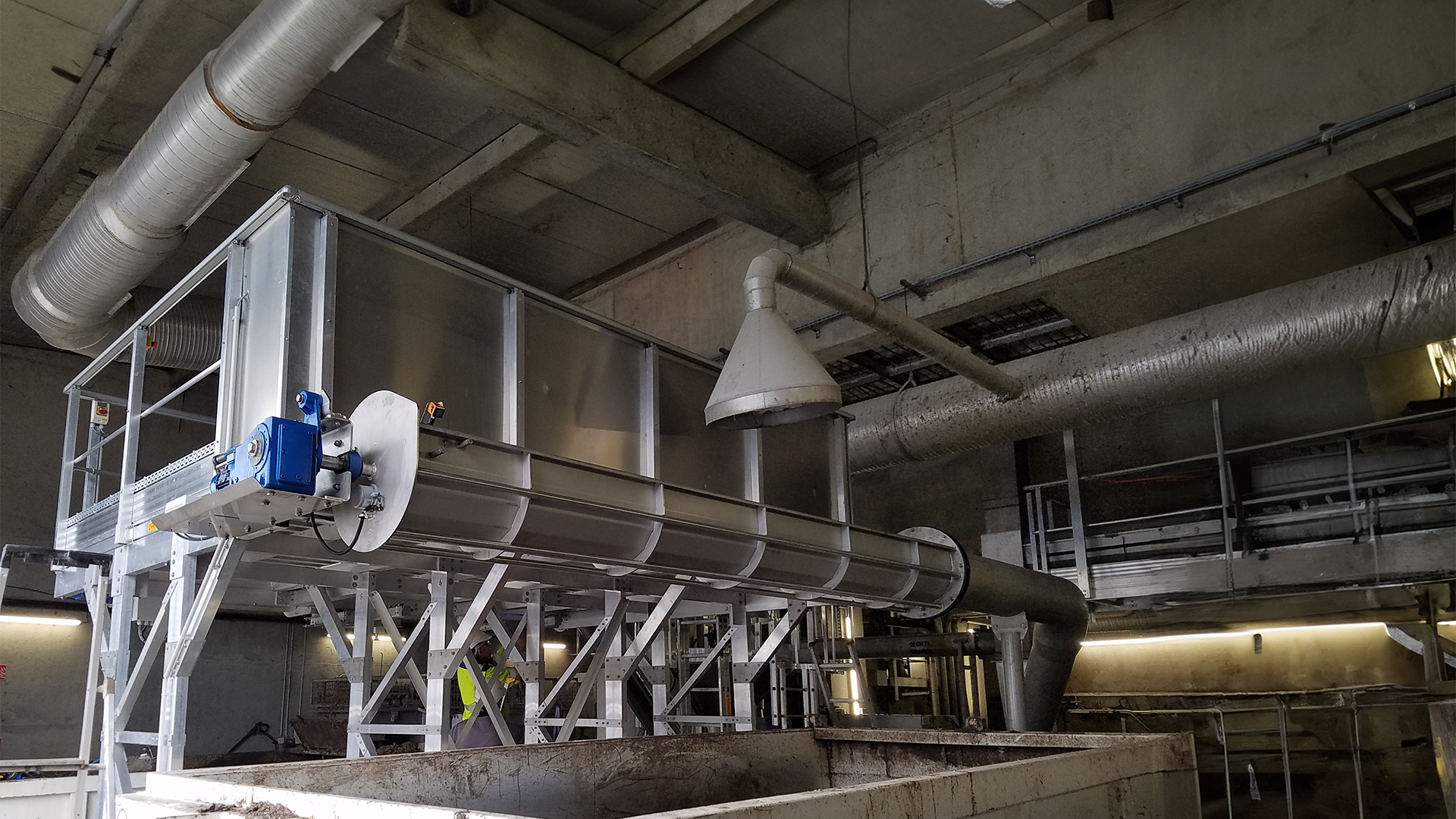 SCP Vis Compacteuse Auge Rotative