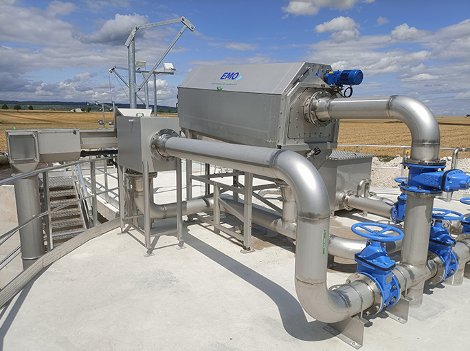 T TC Tamis Trommel Plateforme