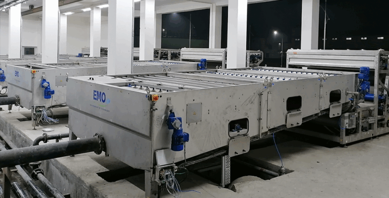 THV2 Table égouttage Epaississement Boues