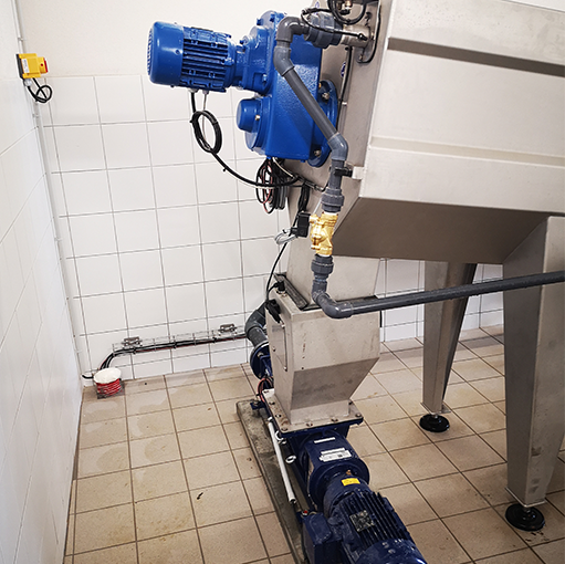 DOMAGNE Tambour Epaississeur Boues Industrie